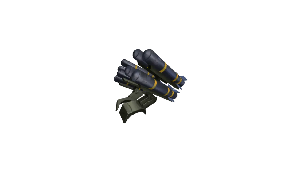 Roblox - Clutch Missile Launcher (Acessório)